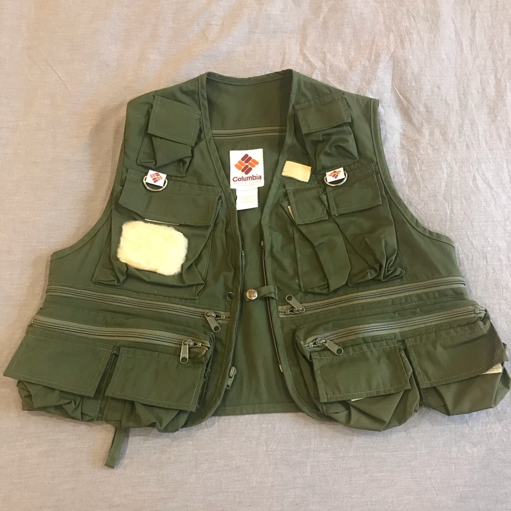 Columbia fly fishing vest